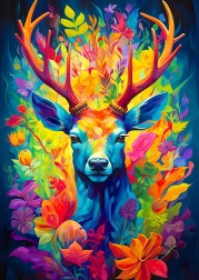 Puzzle Königlicher Hirsch 1000 Teile