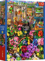 Puzzle 2×500 – Gartenarbeit