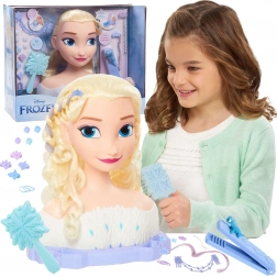 Stylingkopf Elsa aus Disney Frozen Deluxe mit Zubehör