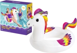 Bestway aufblasbarer Einhorn-Schwimmring 119 cm