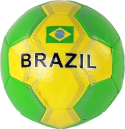 Brasilianische Fußballflagge Größe 5, 24 cm