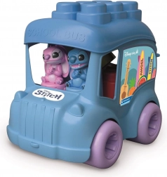 Weicher Bus mit Bausteinen ANGEL und STITCH – BABY CLEMENTONI Soft Clemmy