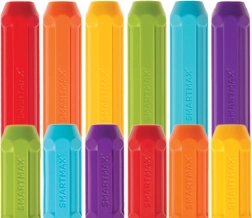 Magnetisches Konstruktionsspiel SmartMax – kurze und lange Stäbe, 12 Stk.