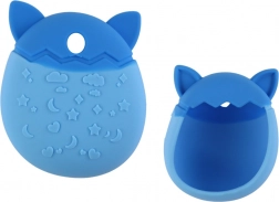 Silikonhülle für Tamagotchi in Form einer blauen Katze