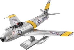 3D-Puzzle Metall Erde - F-86 Sabre