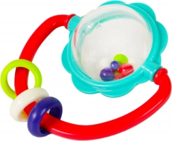 Rassel in Blumenform