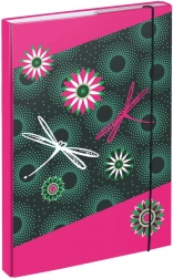 Umschläge für Schulhefte A4 Blumen