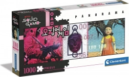 Panorama-Puzzle CLEMENTONI Netflix Squid Game 1000 Teile