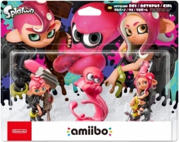 amiibo Figuren SPLATOON Octoling – Set mit 3 Stück