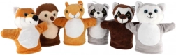 Plüsch-Handpuppe Waldtiere 24 cm TEDDIES