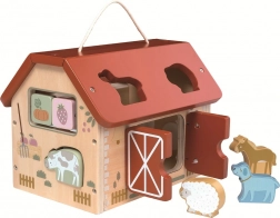 Steckhaus Bauernhof mit Tieren 2Kids Toys
