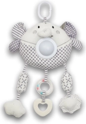 Plüsch-Hängetier Elefant mit Licht und Musik