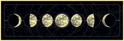 Panoramapuzzle Galaxy Mondphasen 1000 Teile