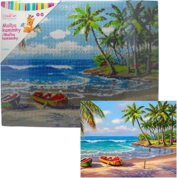 Diamantmalerei – Oase 40 × 50 cm