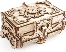 Mechanische Holz-Schmuckschatulle UGEARS – antikes Design, 3D-Puzzle