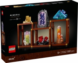LEGO Ideas Mineraliensammlung