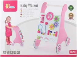 Rosa Lauflernhilfe für Mädchen