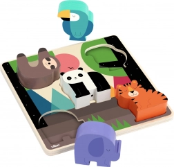 Einlege-Soundpuzzle Dschungel