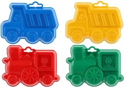 Kunststoff-Sandformen Gugelhupf 13 cm, 4 Farben