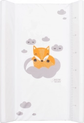 Wickelauflage mit Fuchs 50 × 70 cm weiß