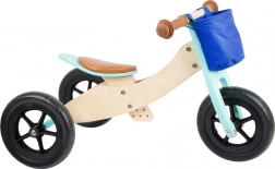 Holz Laufrad Maxi türkis für Kinder 2in1