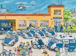 Puzzle Polizeistation XXL