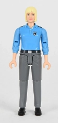 Figur Polizistin Bruder BWORLD