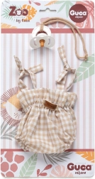 Outfit für Affen-Baby REBORN 32 cm mit Schnuller