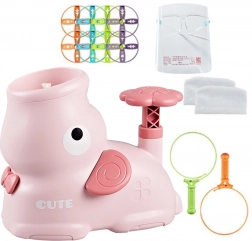 Woopie Geschicklichkeitsspiel Fang das Frisbee – katapultierender Abschuss für Kinder mit Scheibe