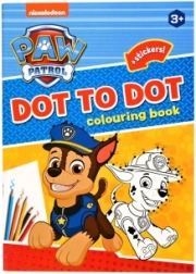 Mal- und Rätselheft PAW PATROL A4 mit Aufklebern