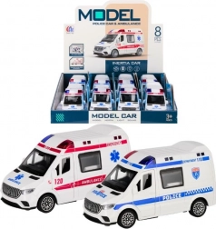 Rettungsfahrzeug mit Licht- und Soundeffekten