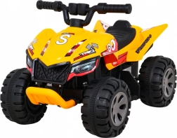 Elektrische Kinder-Quad The Fastest mit 25-W-Motor – gelb