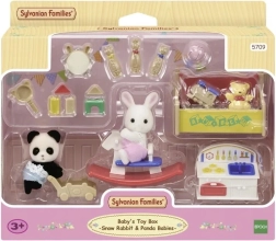 Kinder-Spielzimmer SYLVANIAN FAMILIES – Set mit Figuren und Zubehör