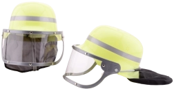 Feuerwehrhelm mit Visier 28 cm – 1 Stück