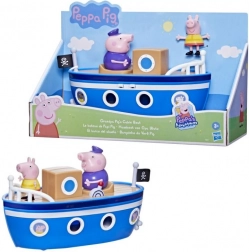 Peppa Wutz – Großvaters Dampfer Spielzeug-Boot mit Figuren