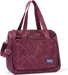 Wickeltasche – Bordeaux