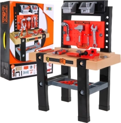 Kinder-Werkbank mit 64 Teilen, Werkzeug und Zubehör