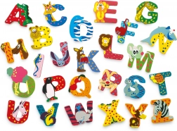 Holzbuchstabe R small foot – bunte Kinderalphabet