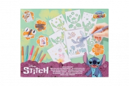 Großes kreatives Malset mit Sprühstiften Stitch