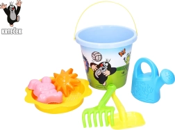 Sandspiel-Set Maulwurf groß 3,5 l blau