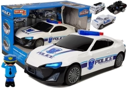 Polizeiauto mit Garage 2-in-1 mit Klang und Licht