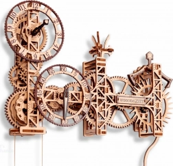 WOODEN CITY 3D-Puzzle Steampunk Wanduhr 269 Teile