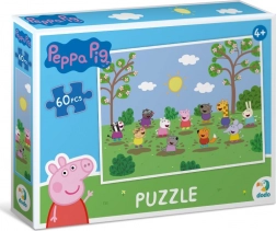 Puzzle PEPPA WUTZ – Spaß in der Sonne, 60 Teile