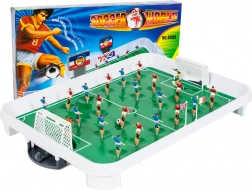 Tischfußball mit Federspielern, 22 Spieler, 44 × 30,5 cm