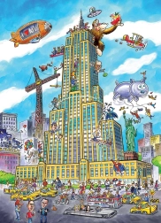 Puzzle DoodleTown: Empire State 1000 Teile