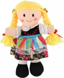 Stoffpuppe in Tracht
