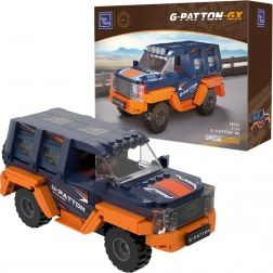 Klemmbausteinset PANTASY Geländewagen G-Patton GX 1:24, 21 cm, 422 Teile