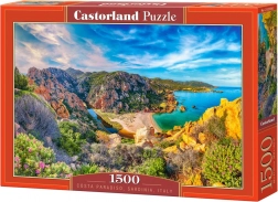 Puzzle 1500 Teile Costa Paradiso, Sardinien, Italien