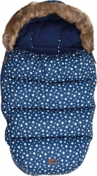 Universaler Winter-Fußsack für den Kinderwagen FreeON, blau