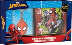 Kindergeldbörse mit Schlüsselanhänger Spider-Man